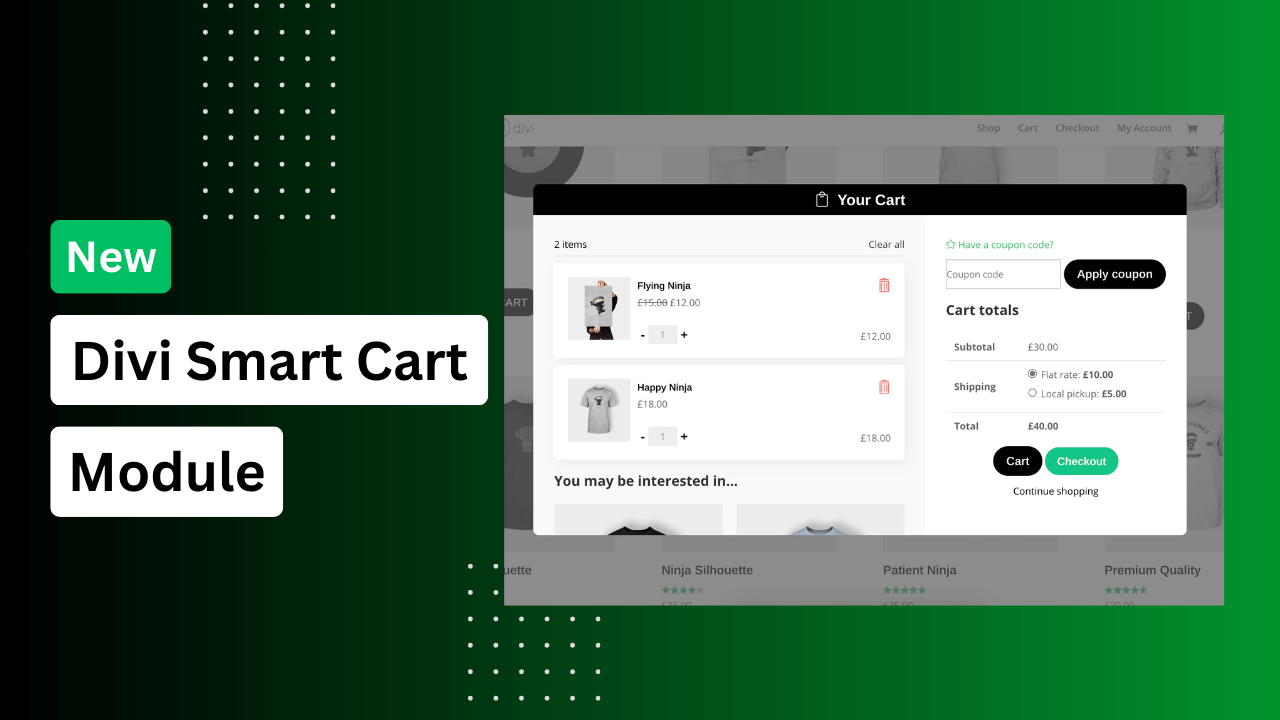 🎉 Introducing the Smart Cart Module for Divi: Boost Sales and Reduce ...