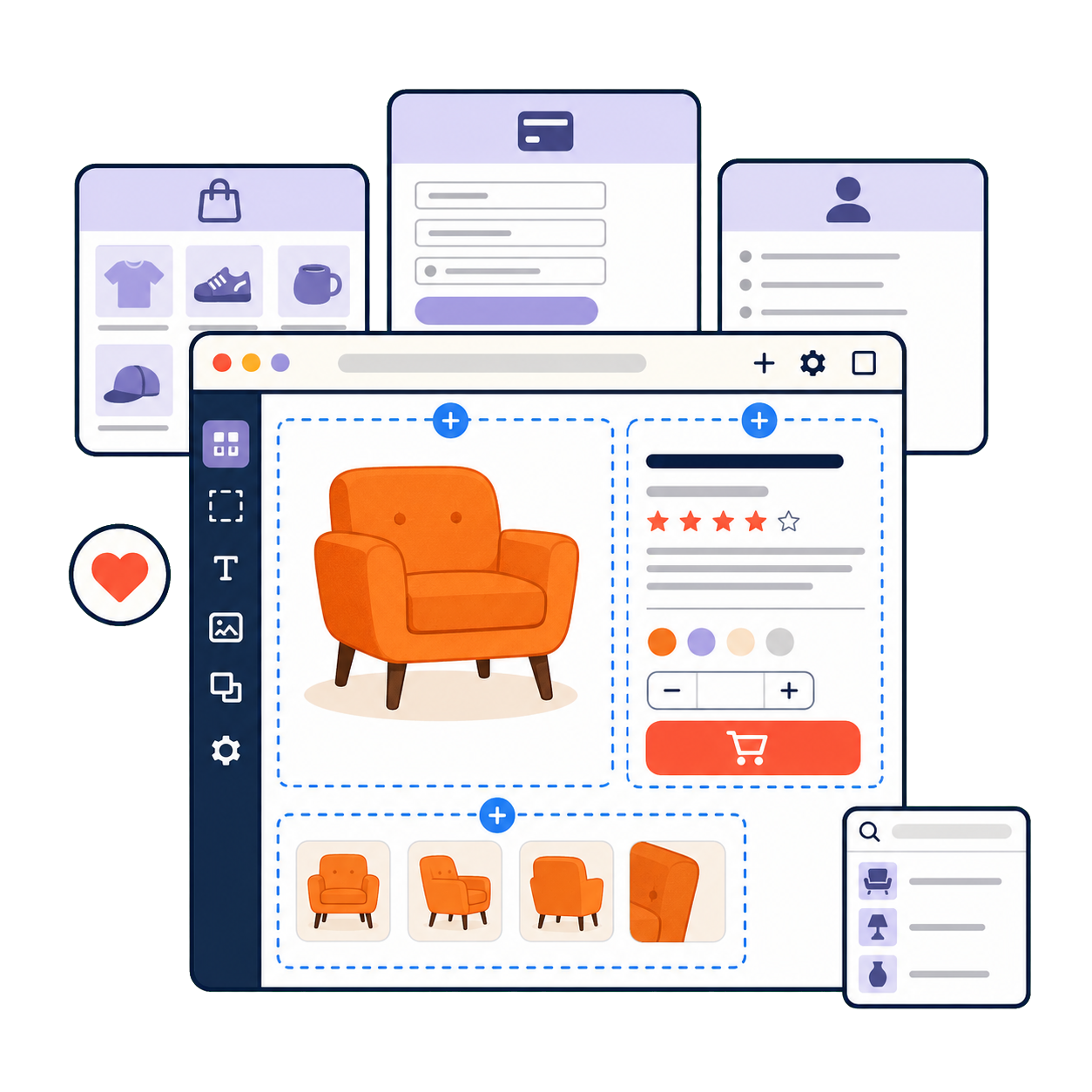 WooCommerce Builder plugin preview